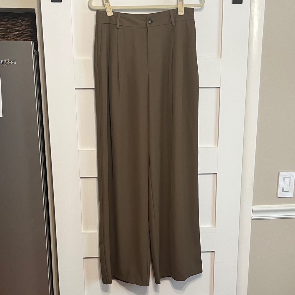 She + Sky Women's Classic  Hunter Green Trousers